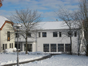 Unser Neubau im Schnee